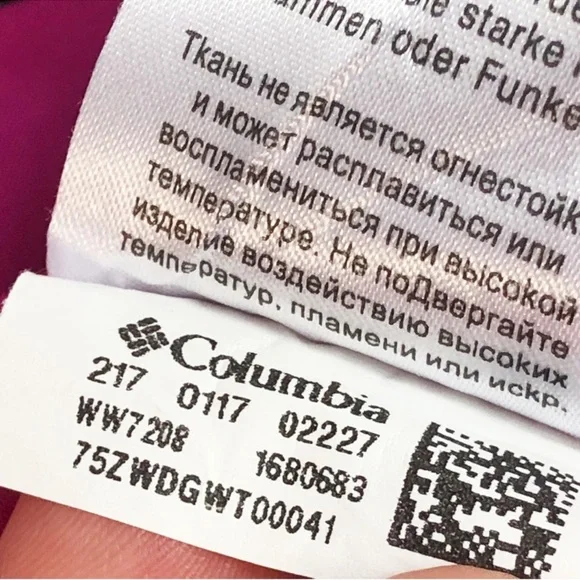 Columbia Women's Black & Hot Pink Interchange Jacket Size 1X - Picture 13 of 15